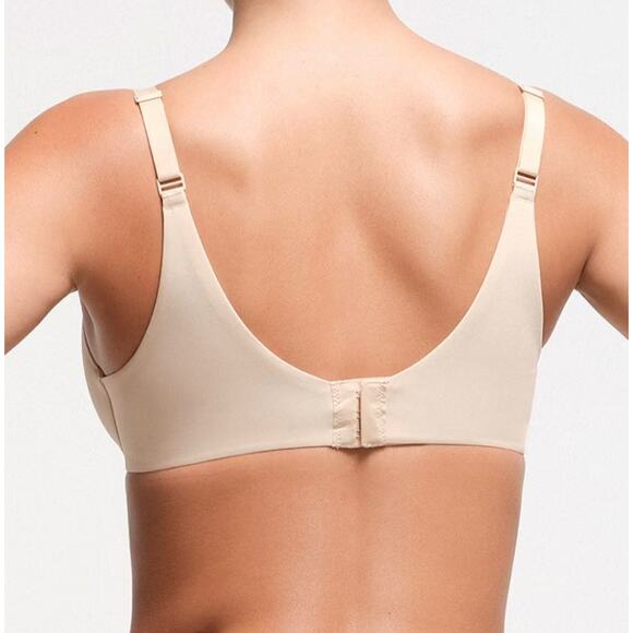 SKIMS NWT Smoothing Intimates Full Coverage Lightly Lined Bra Sand Beige 32DDD - Picture 2 of 9